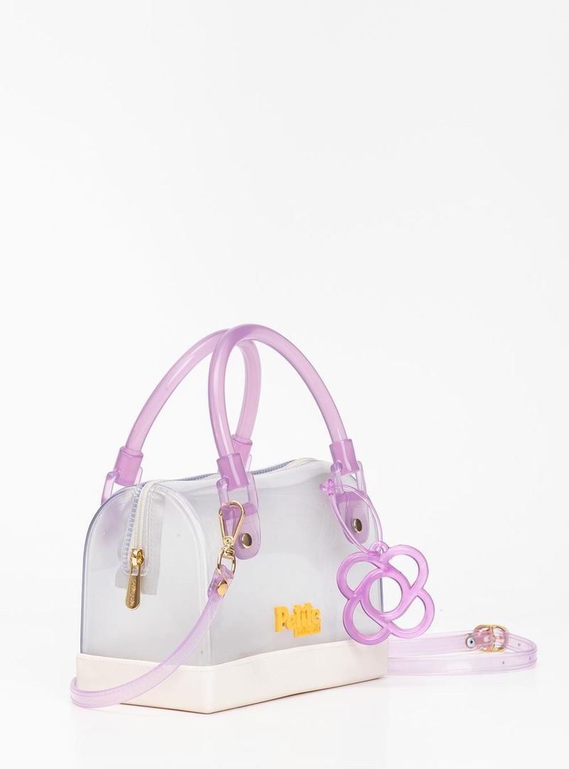 Bolsa Infantil Petite Jolie Mini Bloom Translúcido PJ11156IN