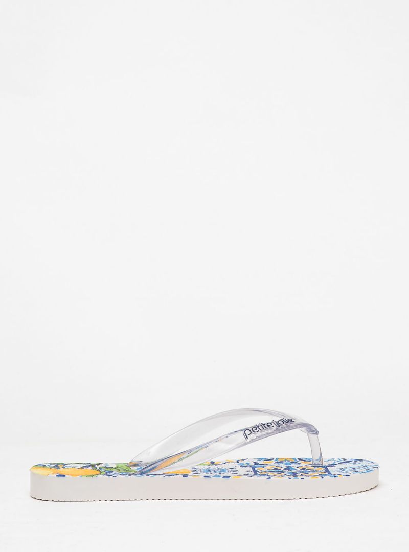 Chinelo Petite Jolie Fresh Translúcido/Frutas 5 PJ6969