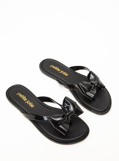 Chinelo Petite Jolie Skip Preto PJ5715