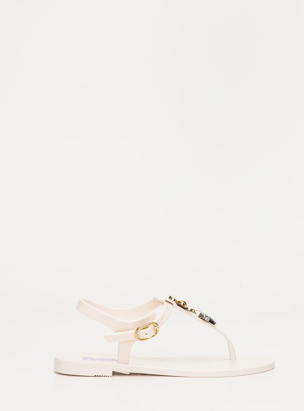 Sandália Petite Jolie Noah In Creme PJ7763IN