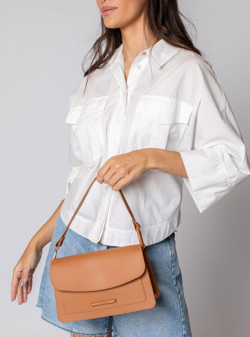 Bolsa Petite Jolie May Doce De Leite PJ11273