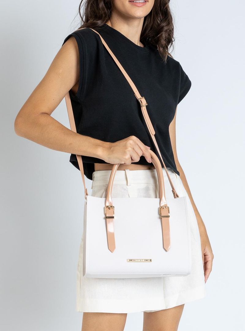 Bolsa Petite Jolie Heaven Creme/Doce De Leite PJ11160