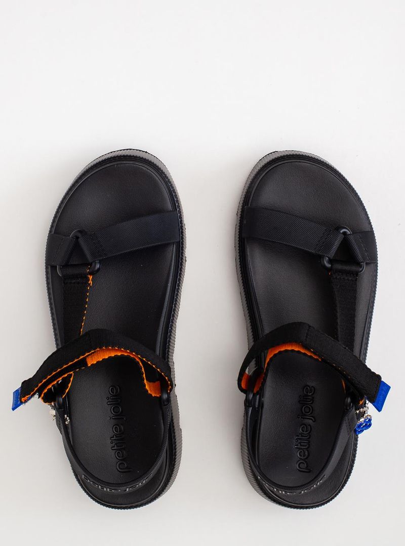 Sandália Petite Jolie Groove Preto/Multi PJ7737