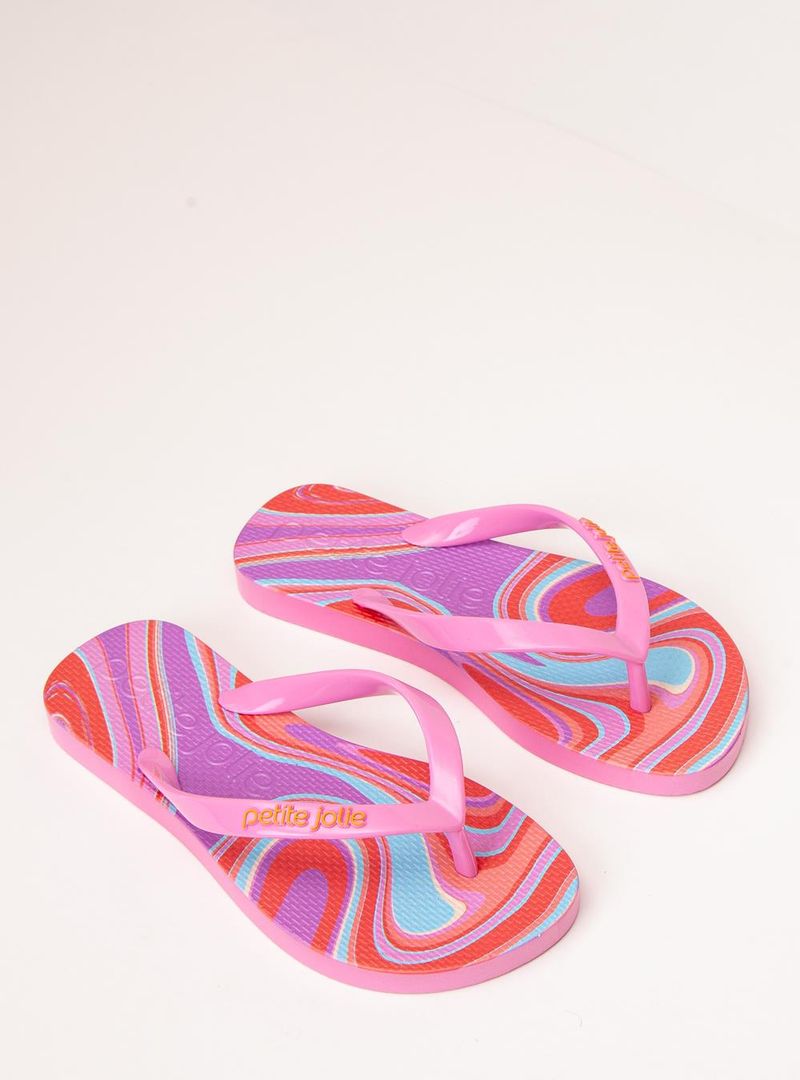 Chinelo Petite Jolie Fresh In Chiclete/Colorful 4 PJ6969IN
