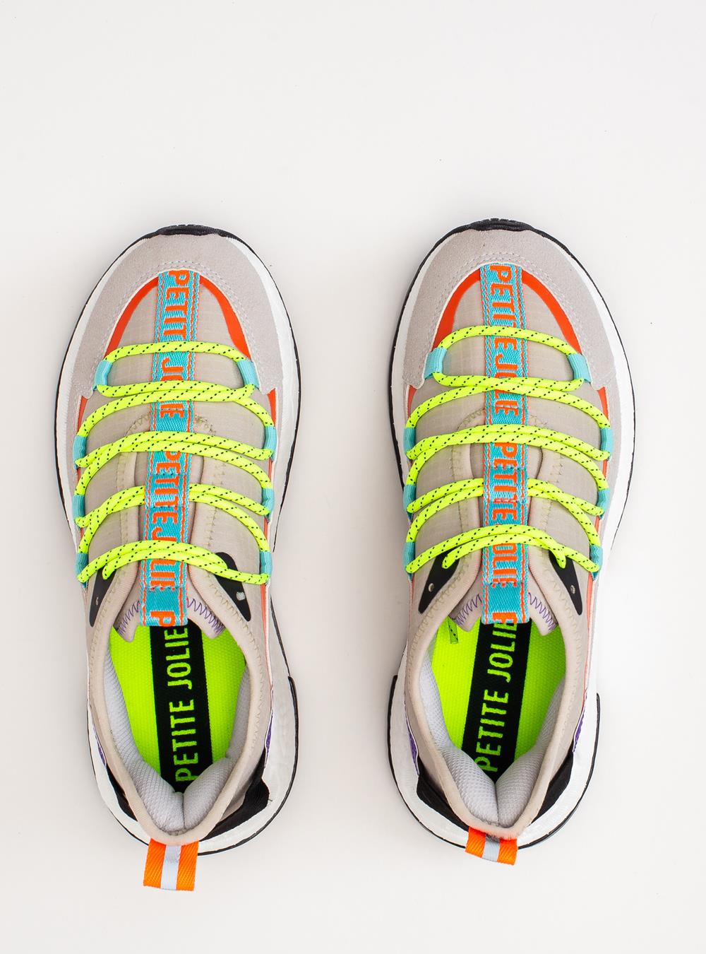 Tênis Petite Jolie Puff Sneaker Gelo Multi 2 PJ7757
