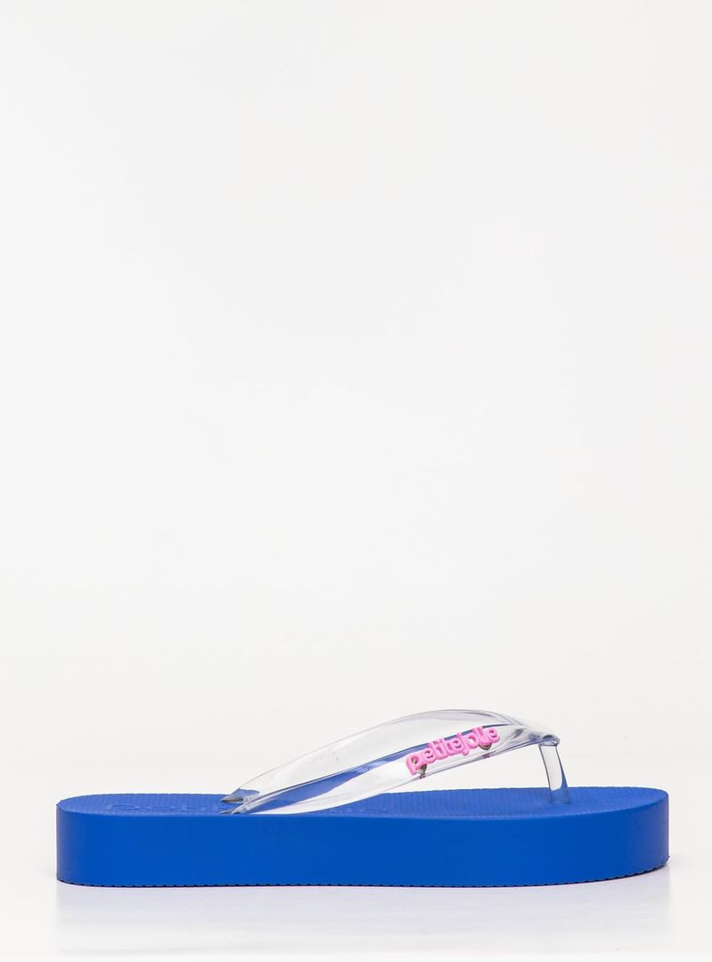 Chinelo Petite Jolie Fresh Up Translúcido/Royal PJ7321