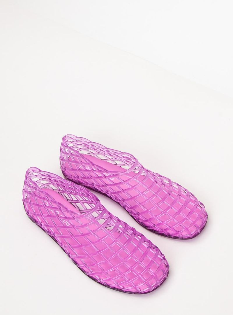 Sapatilha Petite Jolie Mesh Chiclete Translúcido PJ7760