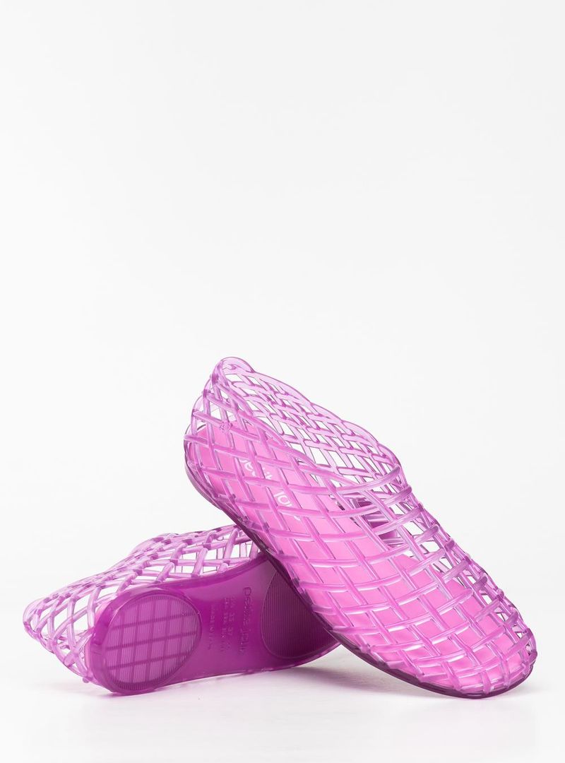 Sapatilha Petite Jolie Mesh Chiclete Translúcido PJ7760