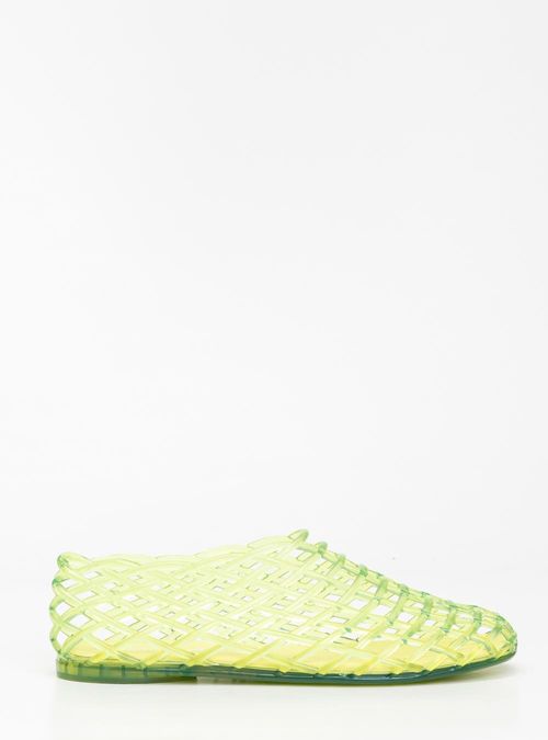 Sapatilha Petite Jolie Mesh Limão Translúcido PJ7760