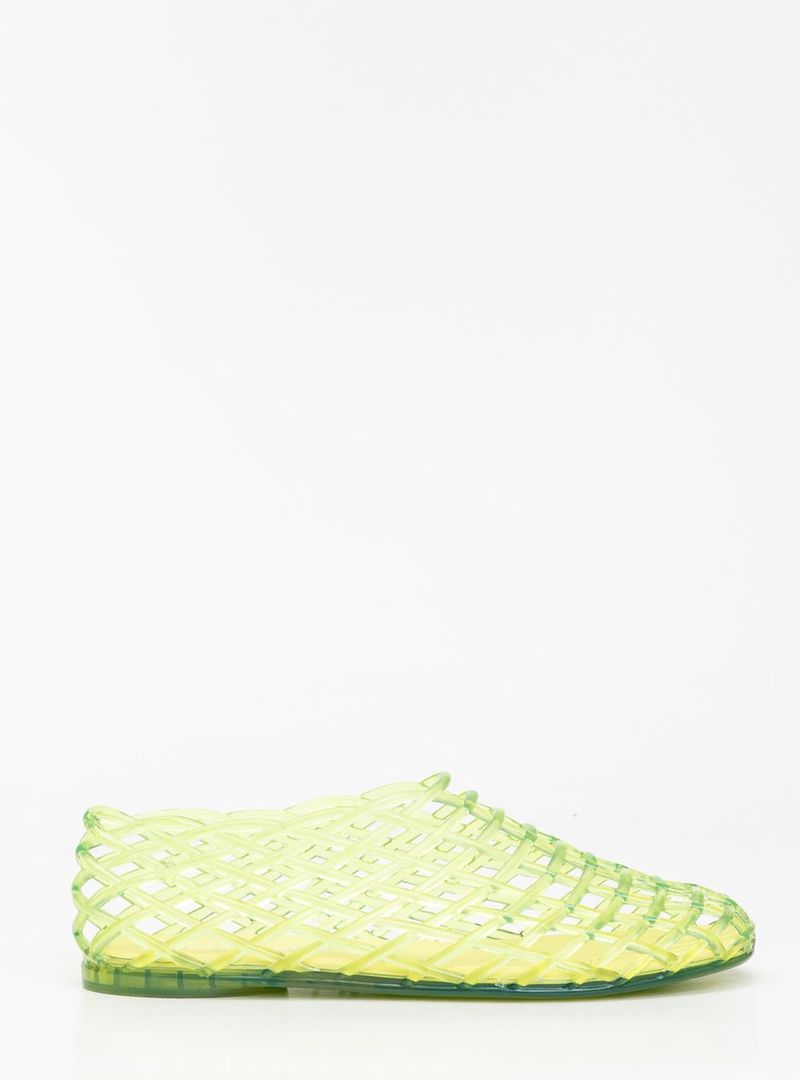 Sapatilha Petite Jolie Mesh Limão Translúcido PJ7760
