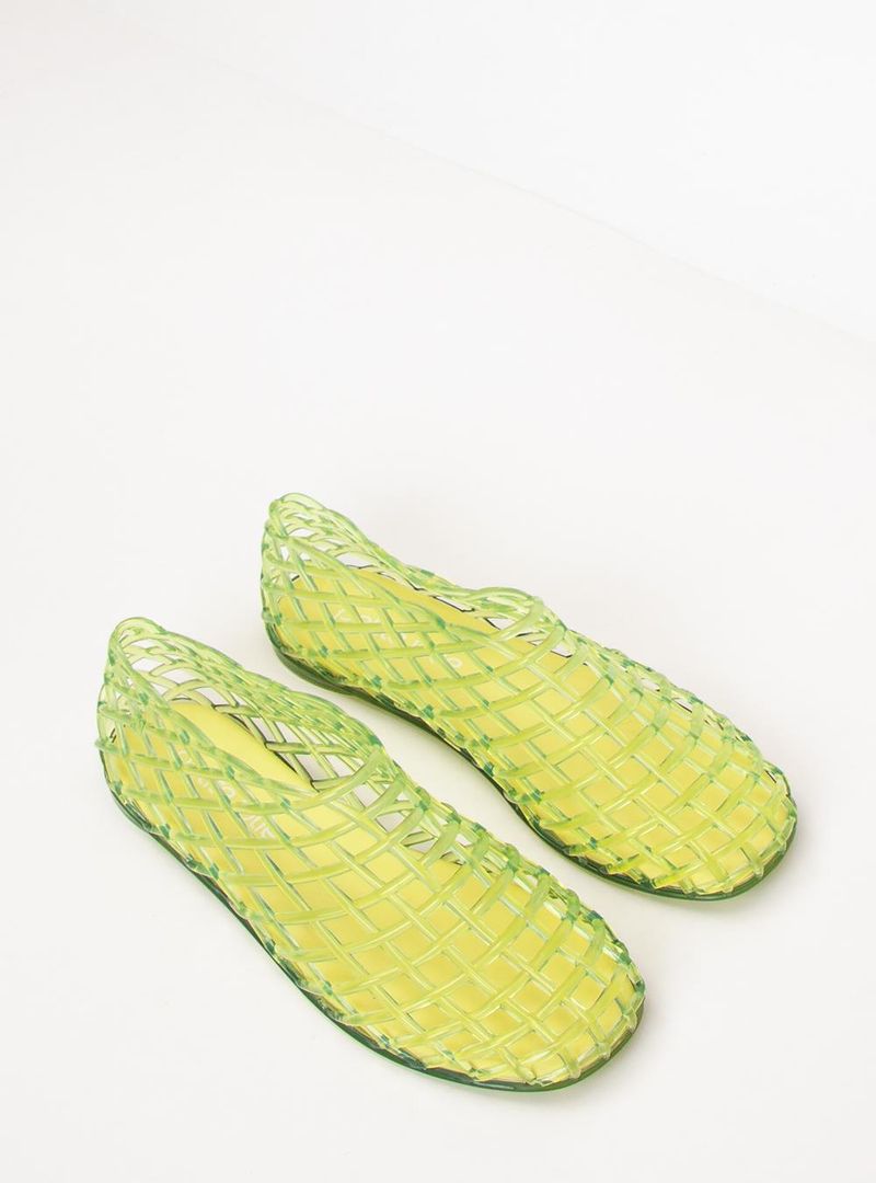 Sapatilha Petite Jolie Mesh Limão Translúcido PJ7760