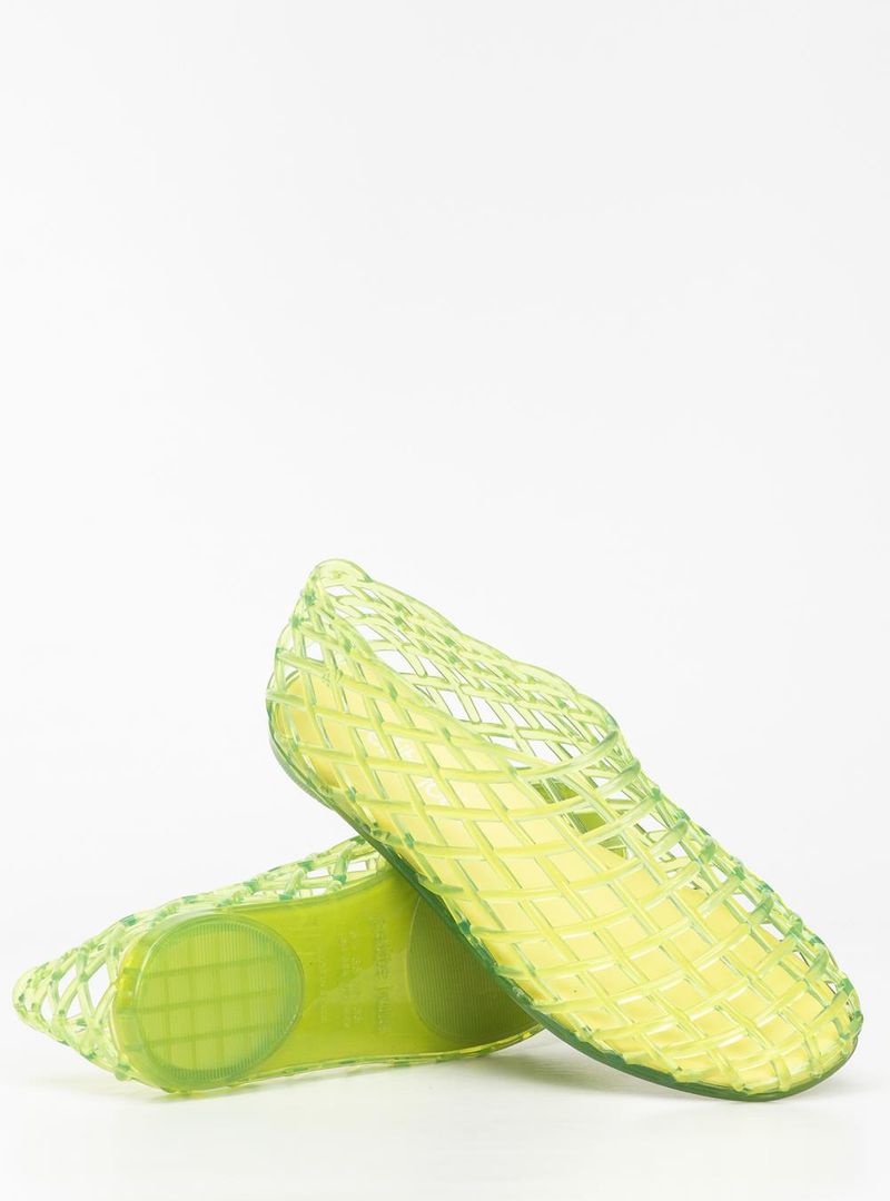 Sapatilha Petite Jolie Mesh Limão Translúcido PJ7760
