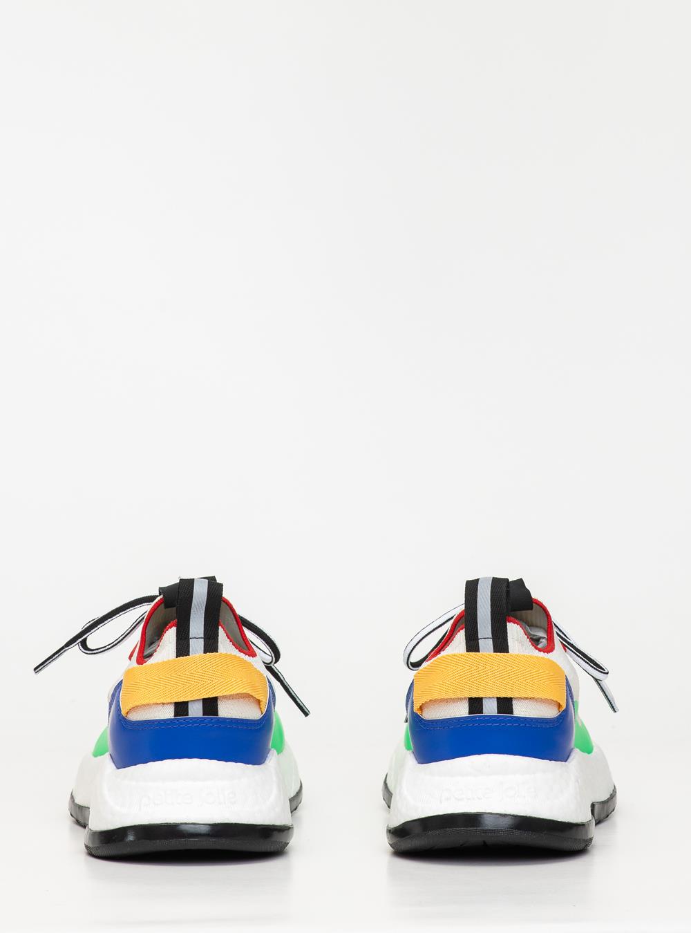 Tênis Petite Jolie Puff Sneaker White/Branco Alvo PJ7130II