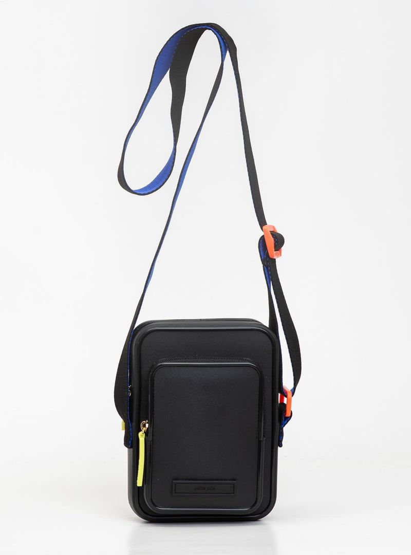 Bolsa Petite Jolie Ted Preto/Limão PJ10085