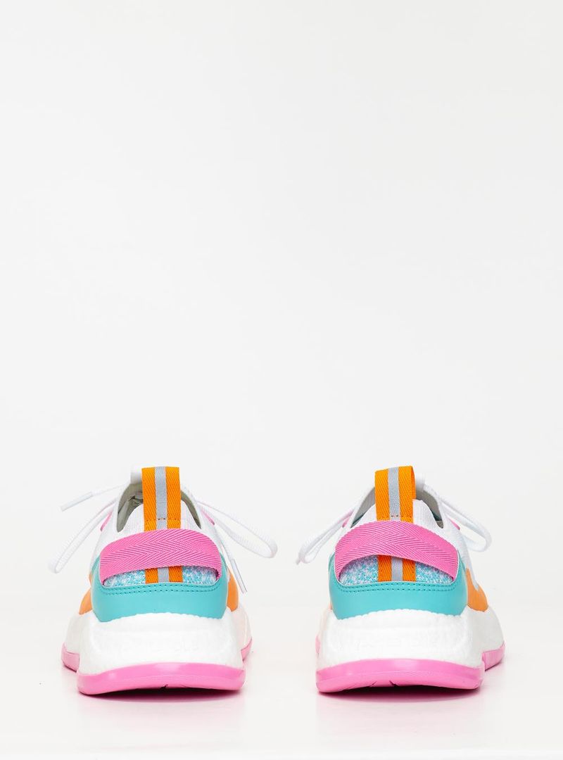 Tênis Petite Jolie Puff Sneaker Branco Chiclete PJ7130II