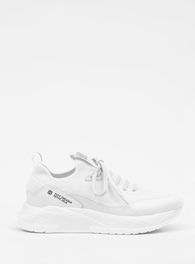 Tênis Petite Jolie Puff Sneaker Branco PJ7130II