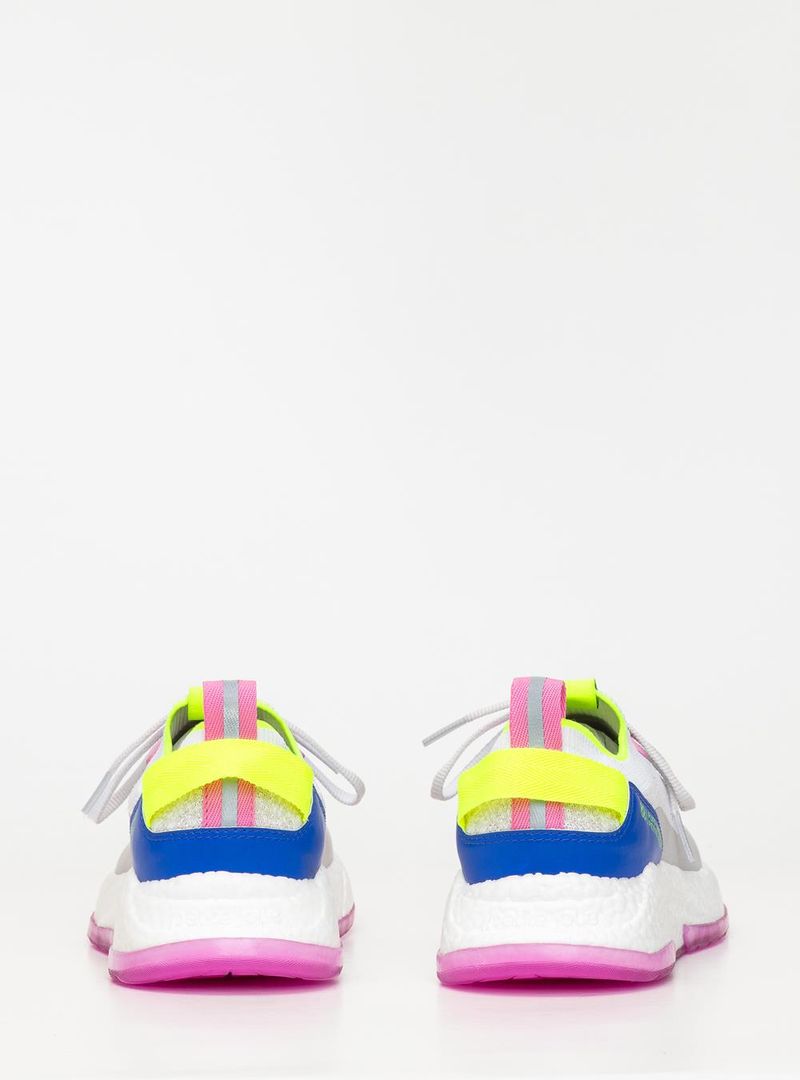 Tênis Petite Jolie Puff Sneaker White/Chiclete PJ7130II