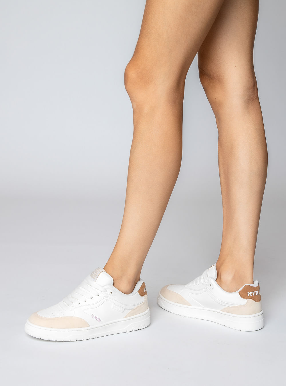Tênis Petite Jolie Shoot Branco/Cream PJ7538C