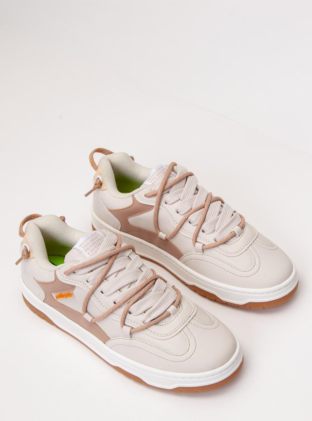 Tênis Petite Jolie Shoot Creme/White/Avela Light PJ7754