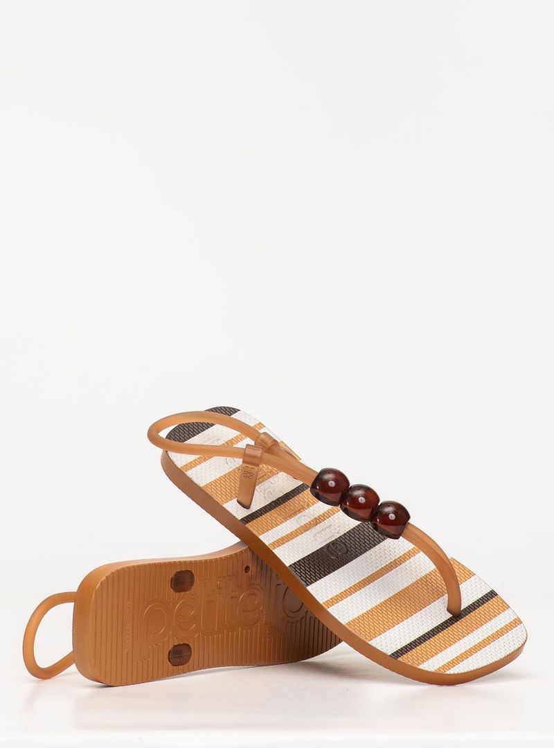 Sandália Petite Jolie Refresh Sandal Doce Leite PJ7707