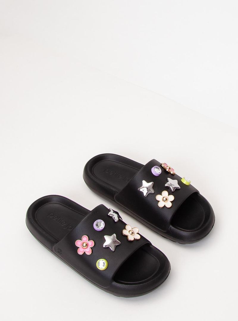 Chinelo Infantil Hug In Preto PJ7733IN