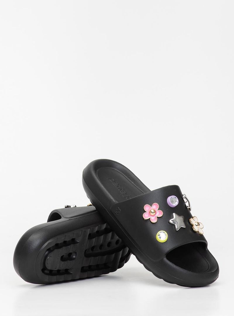 Chinelo Infantil Hug In Preto PJ7733IN