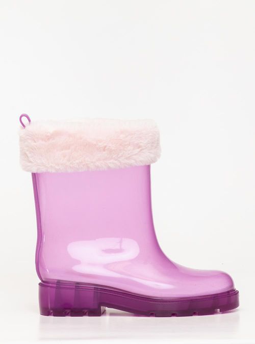 Bota Infantil Petite Jolie Jump In Chiclete PJ7745IN