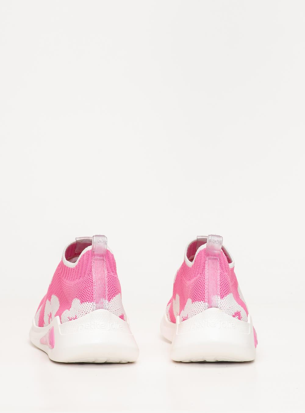 Tênis Infantil Petite Jolie Hype In Chiclete/Branco PJ7749IN