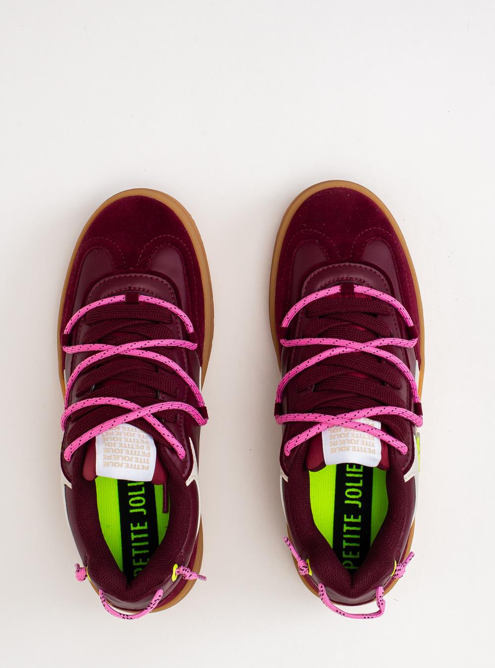 Tênis Petite Jolie Shoot Berry/Avela Light PJ7754