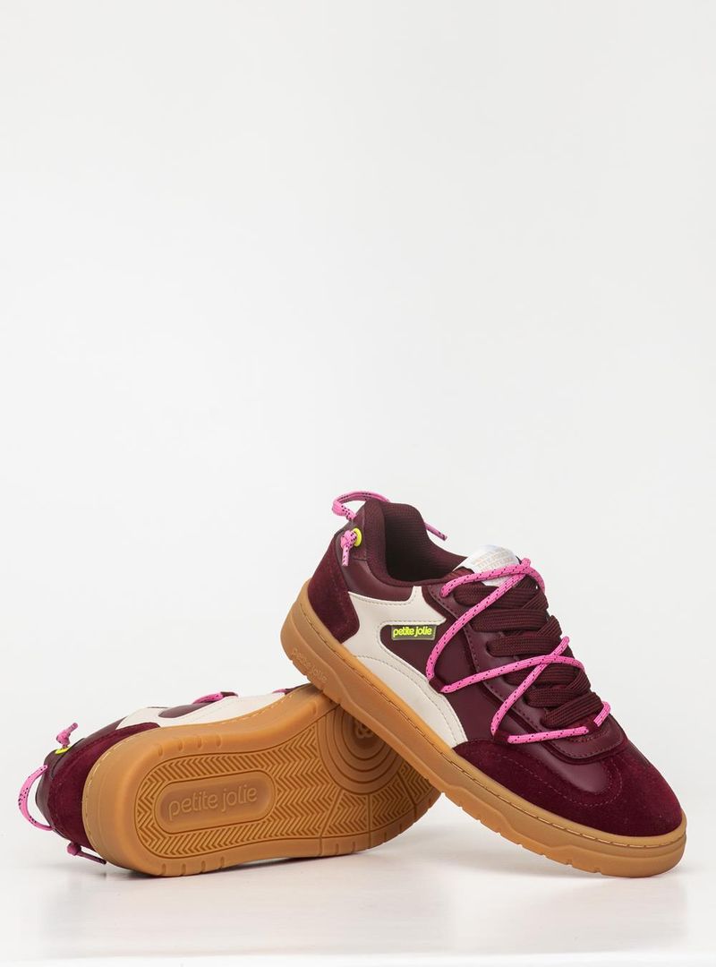 Tênis Petite Jolie Shoot Berry/Avela Light PJ7754