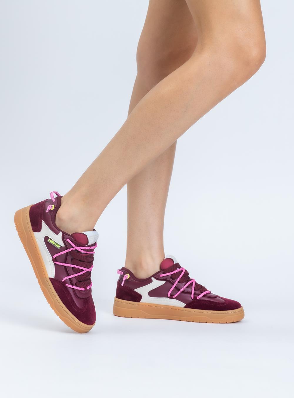 Tênis Petite Jolie Shoot Berry/Avela Light PJ7754