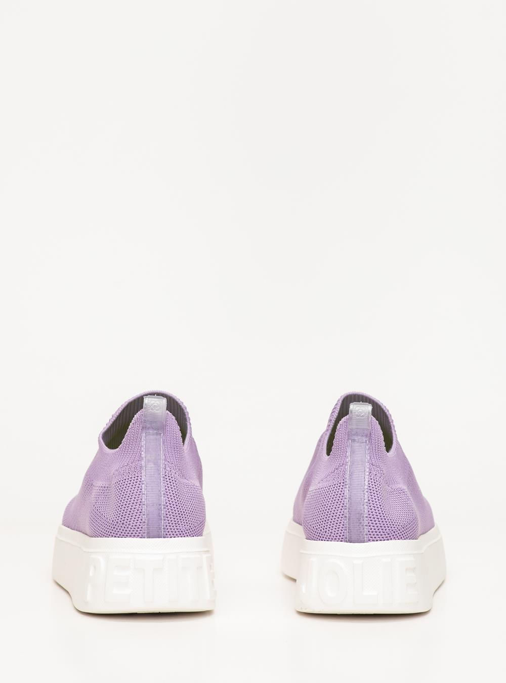 Tênis Infantil Petite Jolie Start In Lilac/Branco PJ7767IN