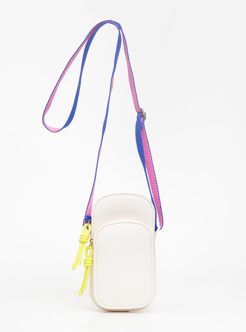 Bolsa Petite Jolie Fervo Creme Multi PJ11355