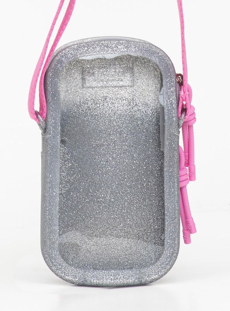 Bolsa Petite Jolie Fervo In Full Glitter Prata PJ11355IN