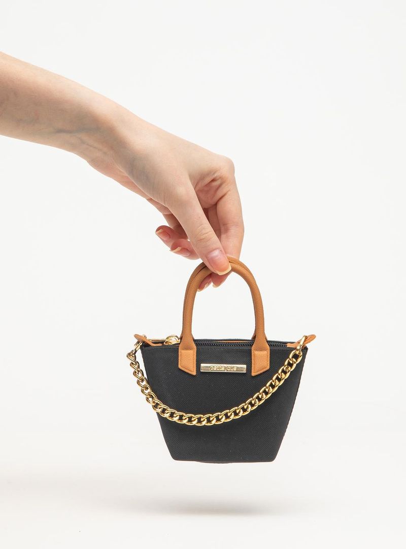 Acessório Petite Jolie Mini Shopping Preto PJ20302