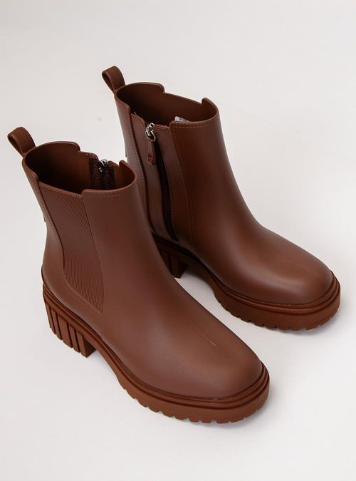 Bota Petite Jolie Chelsea Chocolate PJ6156