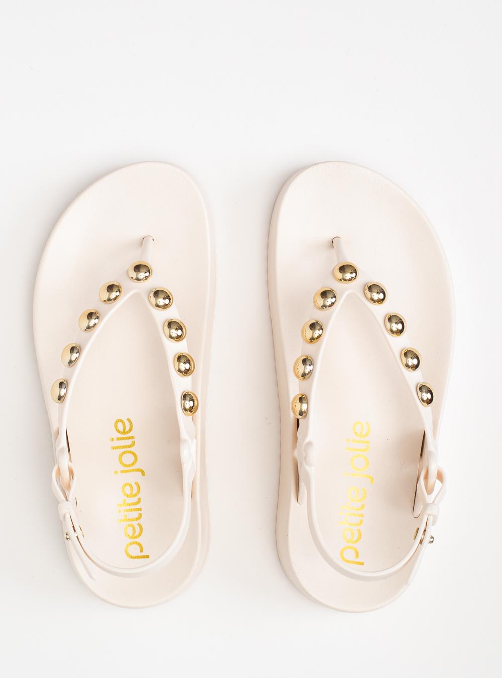 Sandália Petite Jolie Sunshine Creme PJ7181