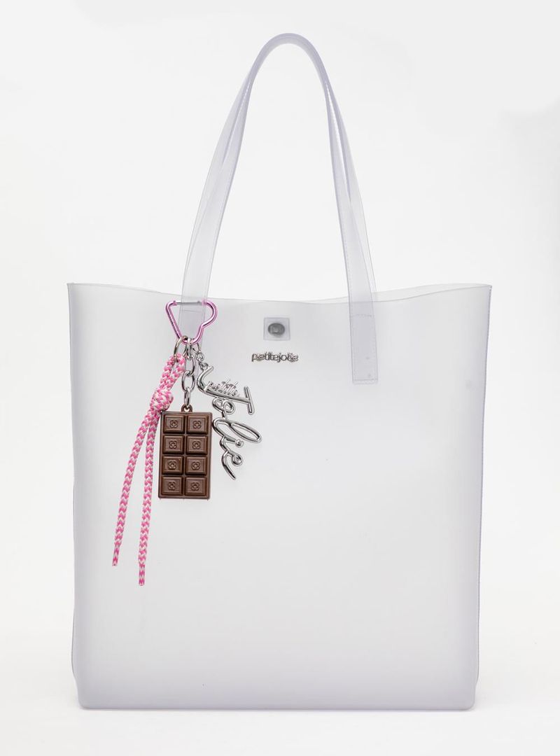 Chaveiro para bolsa Petite Jolie Chocolate 4 PJ20326