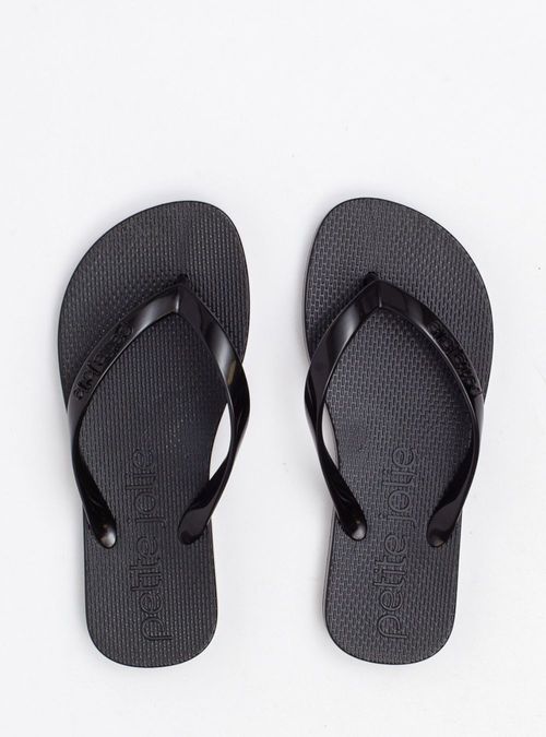 Chinelo Infantil Petite Jolie Fresh In Preto PJ6901IIIN