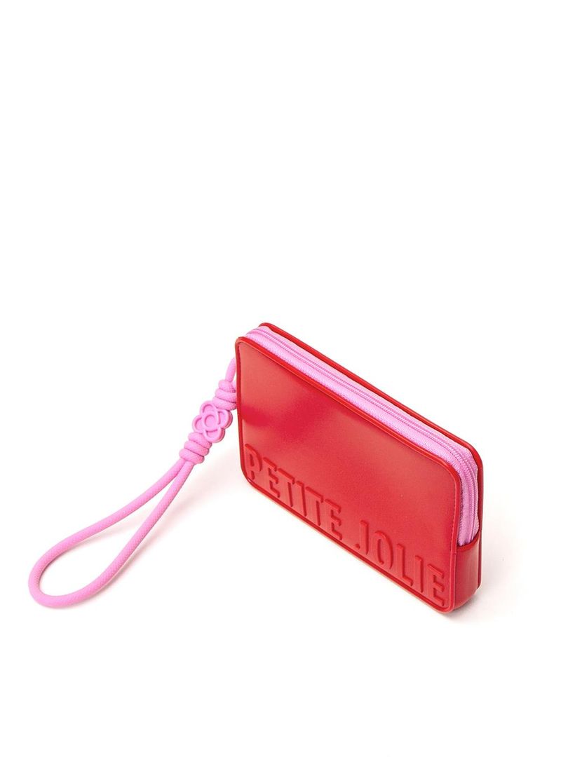 Carteira Petite Jolie Push Tomate/Chiclete PJ20167