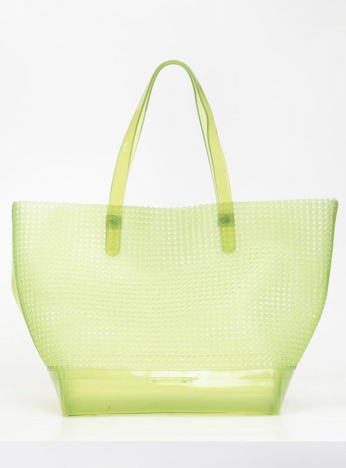 Bolsa Petite Jolie Ibiza Limão Translúcido PJ10734B