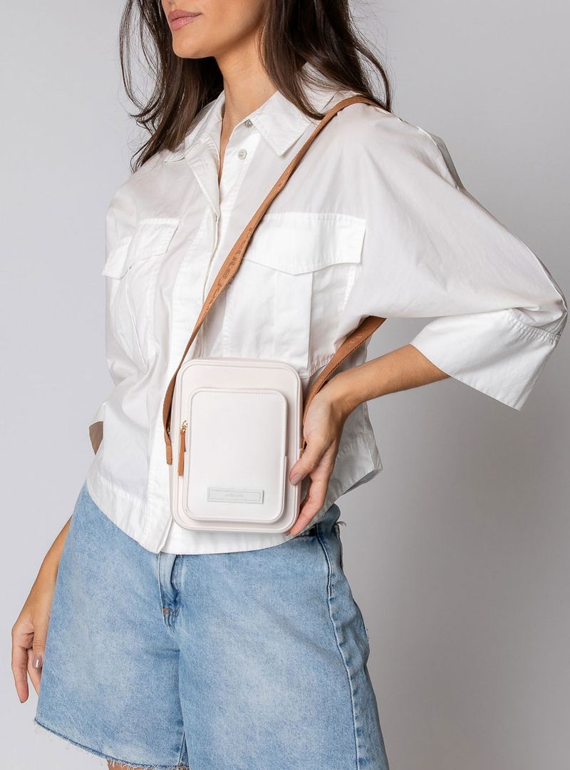 Bolsa Petite Jolie Ted White/Doce De Leite II PJ10085