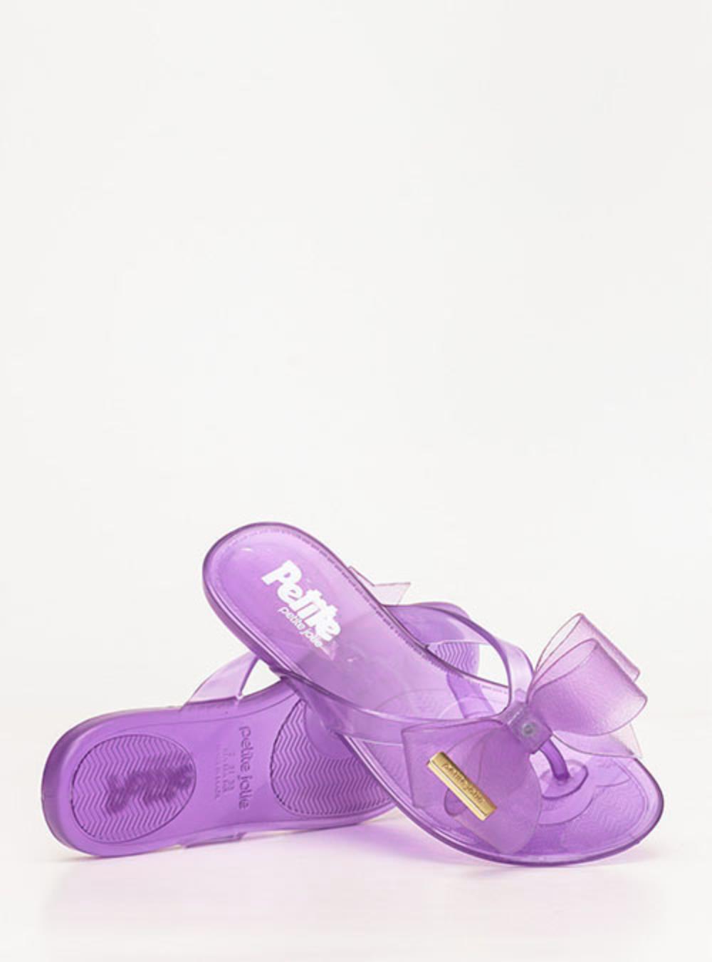 Chinelo Infantil Petite Jolie Lucky Lilac PJ4533IN