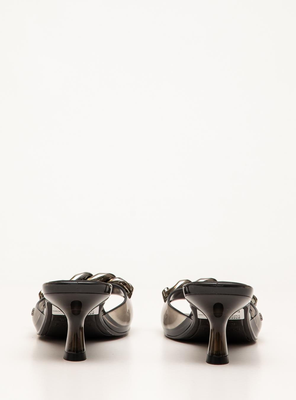 Tamanco Petite Jolie Icon Translúcido PJ7434