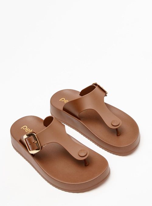 Chinelo Petite Jolie Day Chocolate PJ7499