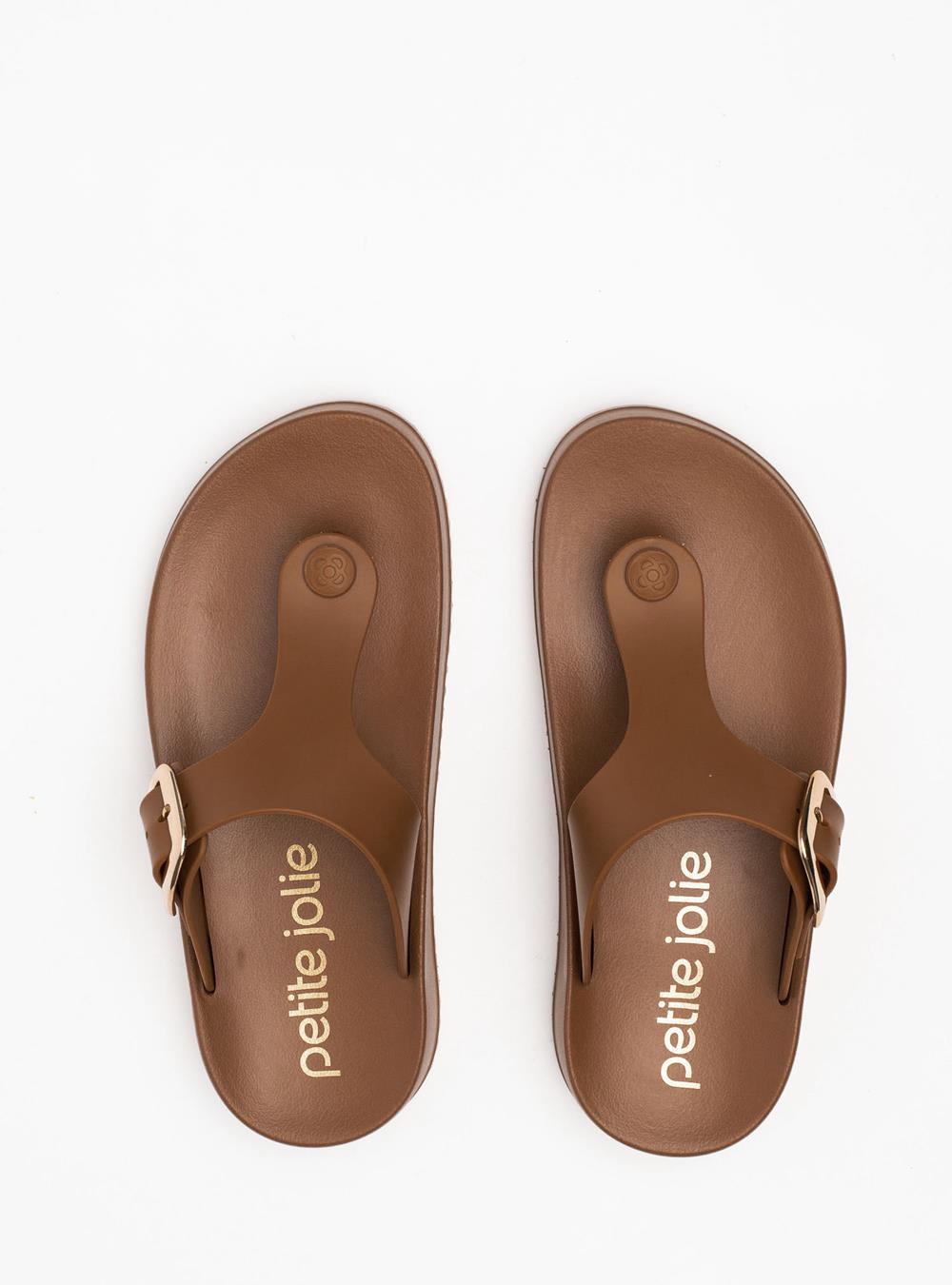 Chinelo Petite Jolie Day Chocolate PJ7499
