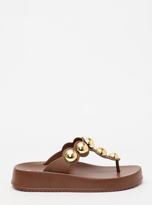 Chinelo Petite Jolie Bold Chocolate PJ7586