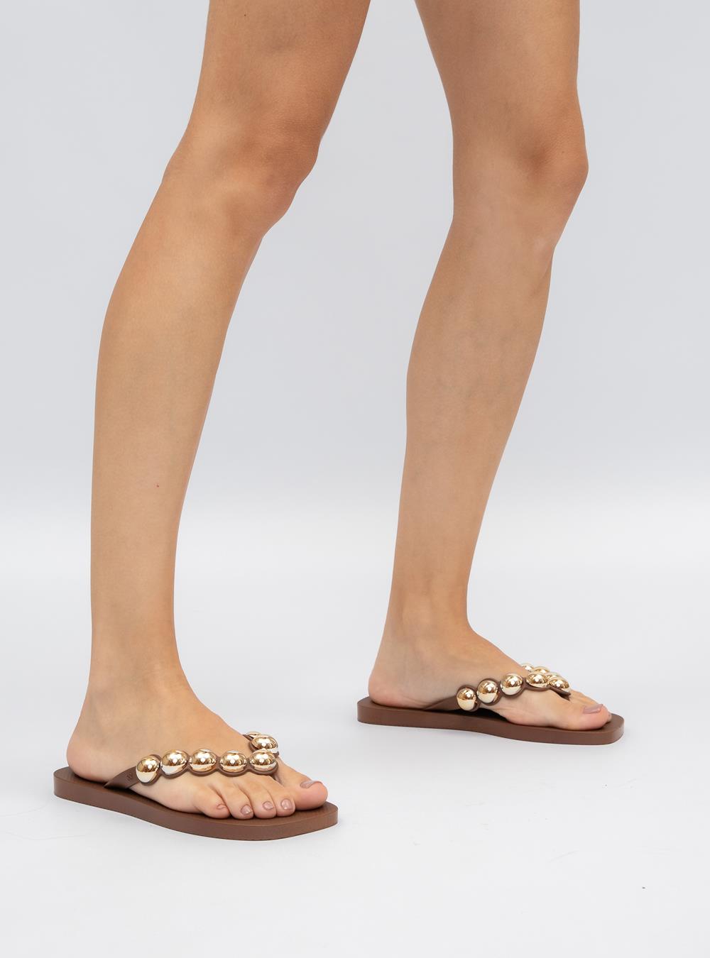 Chinelo Petite Jolie Refresh Bold Chocolate PJ7631