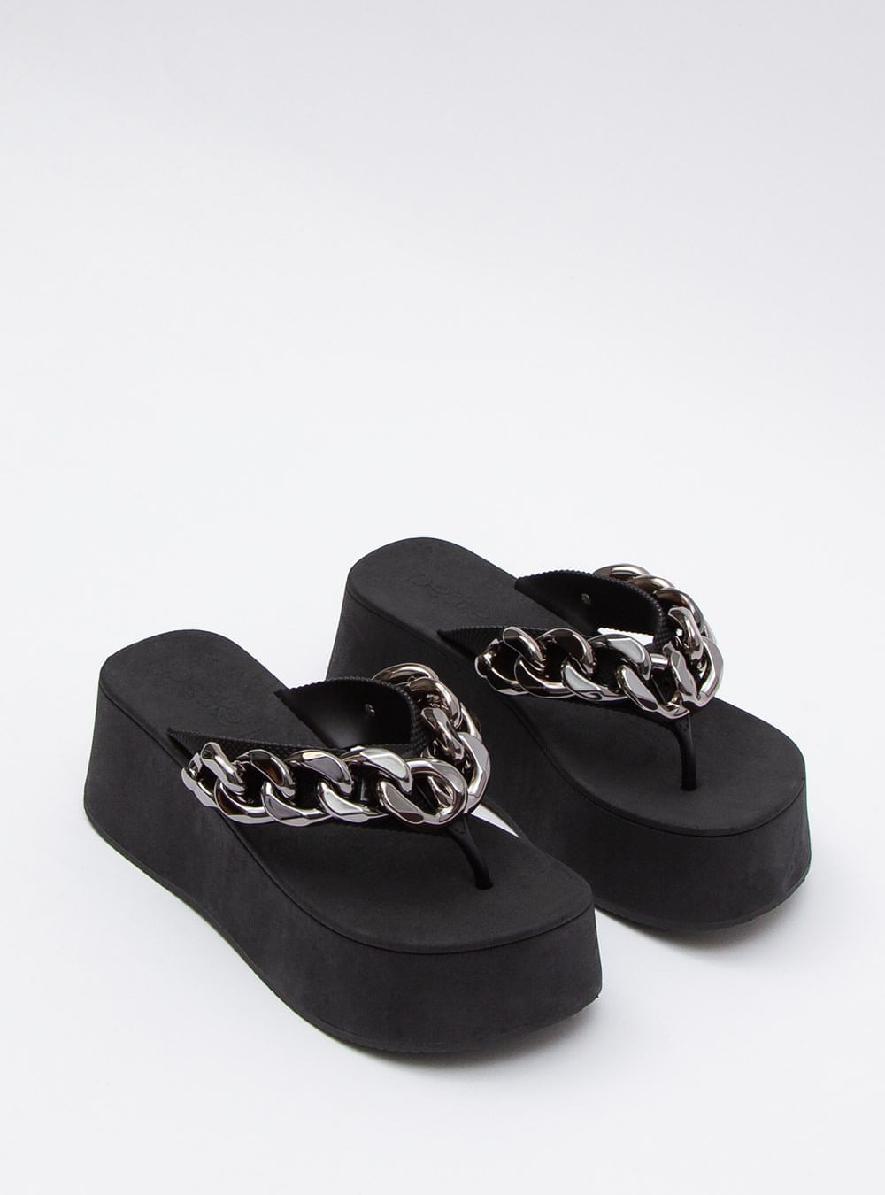 Chinelo Petite Jolie Plus Preto PJ7350