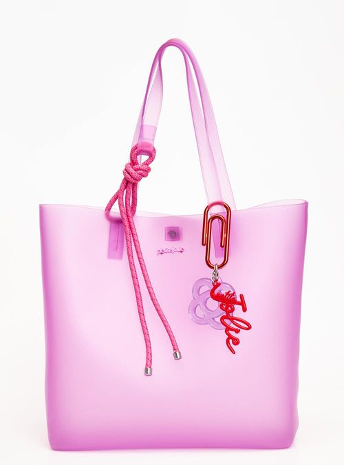 Bolsa Petite Jolie Amalfi Chiclete Translúcido PJ11366